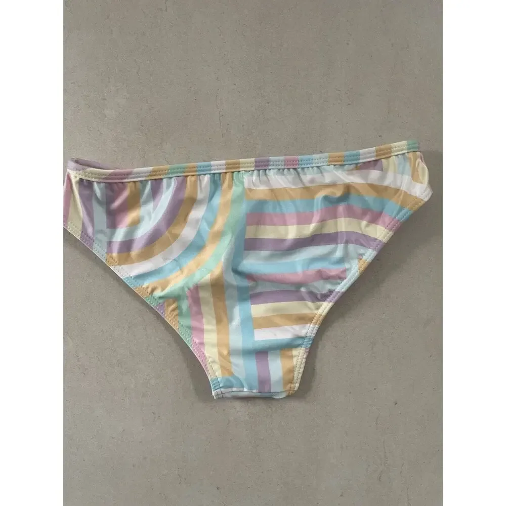 Kiddy Flowers Swim Bikini Bottom Striped North Shore Kenny Flowers